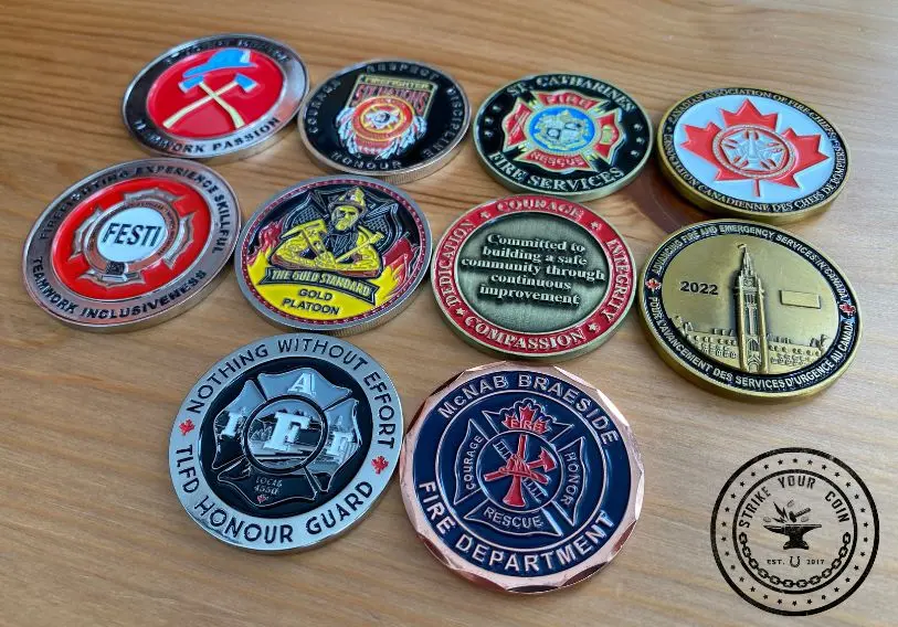 Firefighter Coins